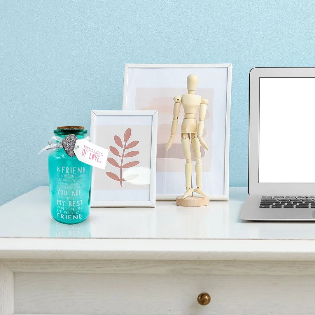 Perfect Friend Light Up Jar - Messages Of Love Gift