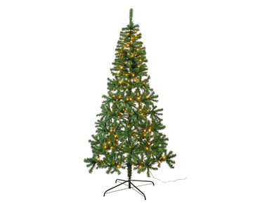 Livarno Home 210cm LED Artificial Green Christmas Tree