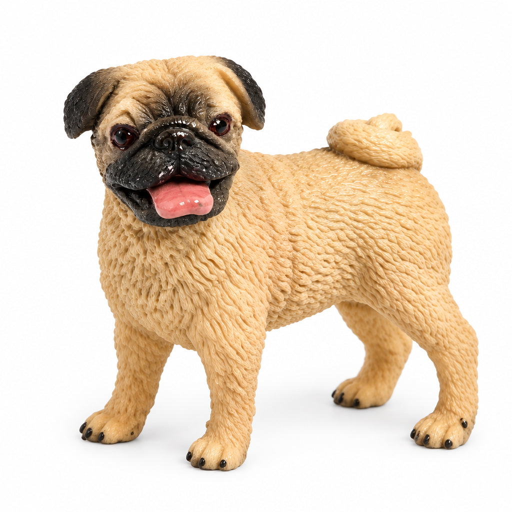 Schleich 16381 Pug Male Dog Figurine