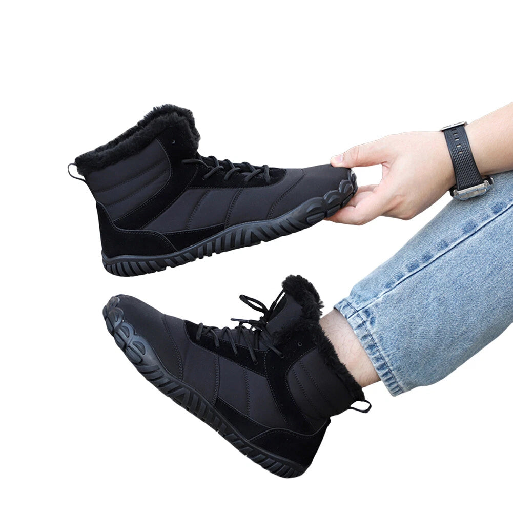 Waterproof Winter Snow Boots for Men's Outdoor Sports