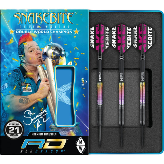 Snakebite Tungsten Darts Set – Peter Wright World Champion 2020