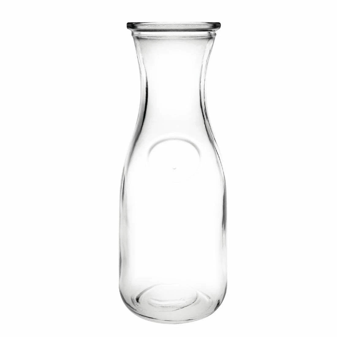 Olympia 500ml Glass Carafes - Set of 6 for Stylish Table Service Drinks