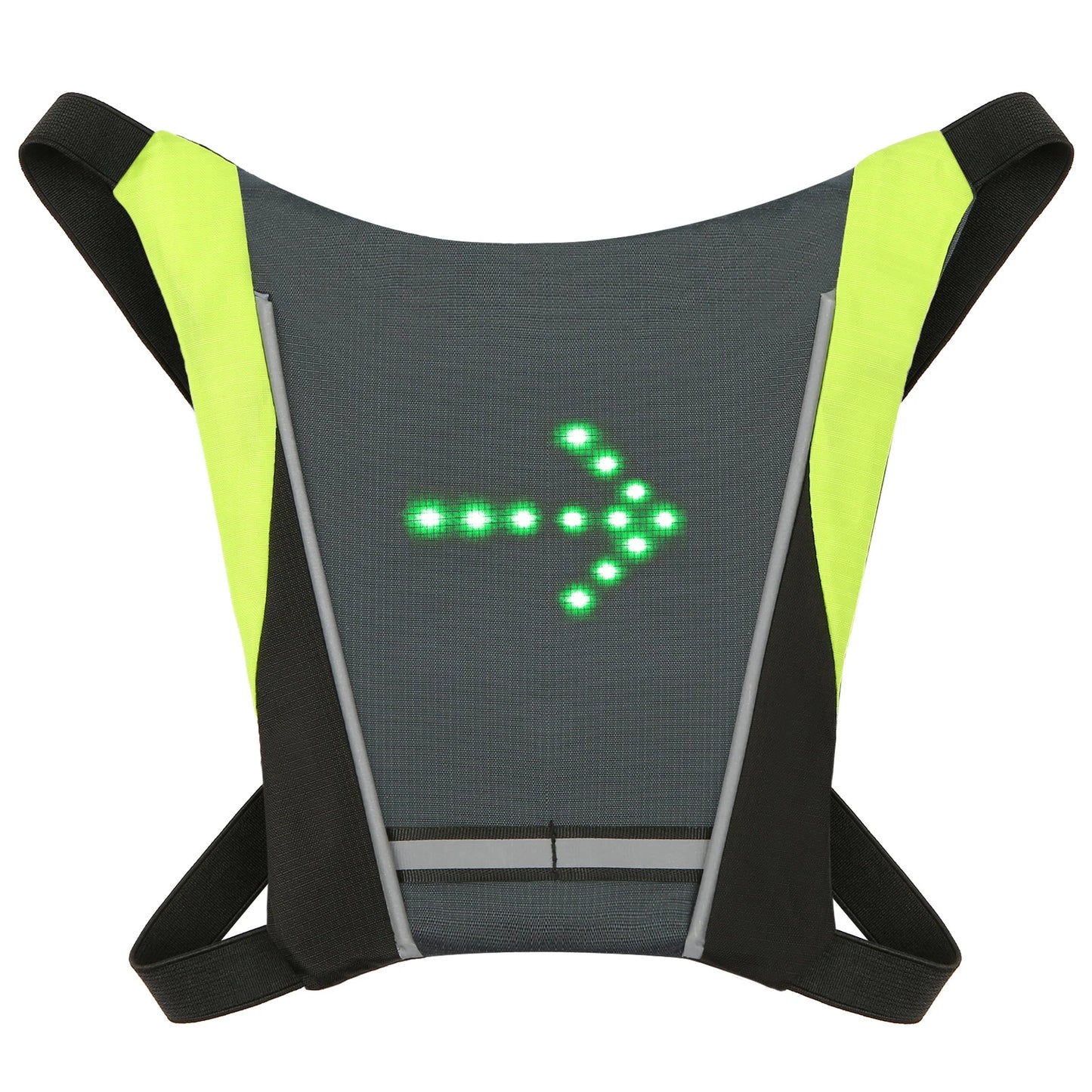 USB Rechargeable Bike Turn Signal Reflective Attachment F4I6