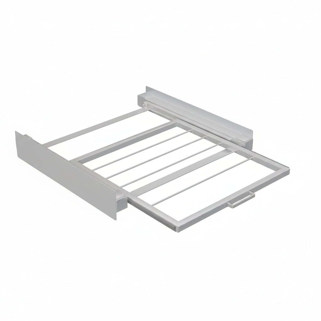 Universal Stacking Kit with Pull-Out Drawer White