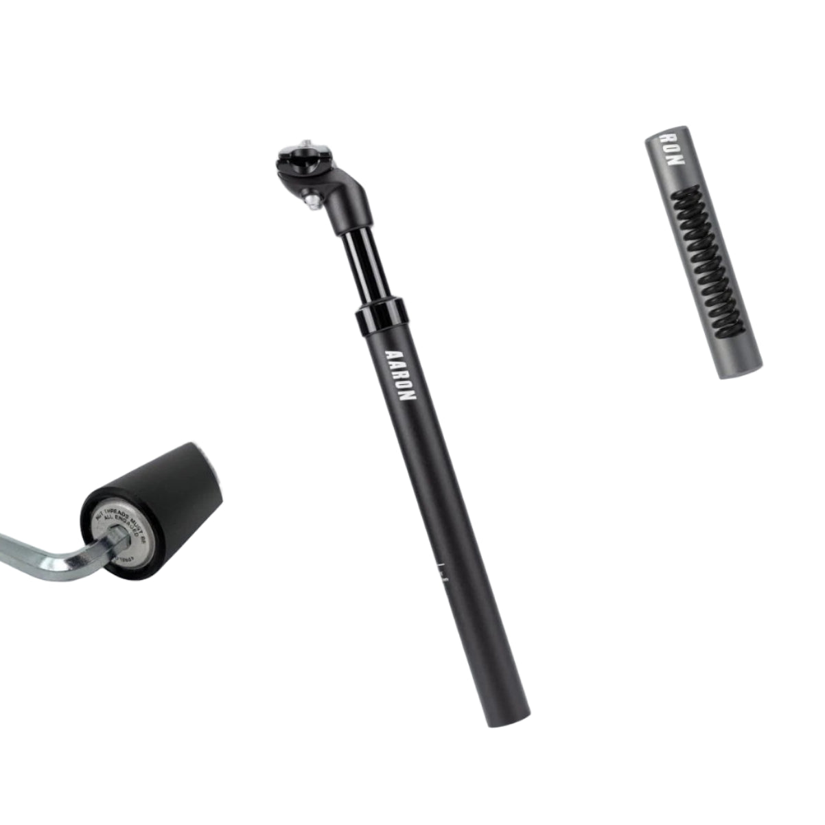 AARON 272mm Spring Aluminum Bicycle Seatpost – Lightweight Mountain Bike Upgrade