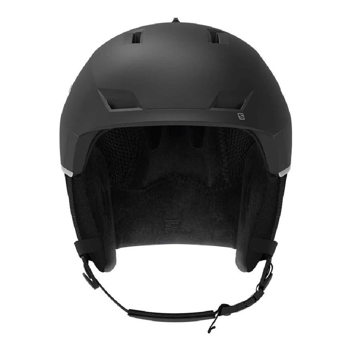 Salomon Pioneer LT Ski Helmet: Black Unisex Adult Medium for Snow Adventures