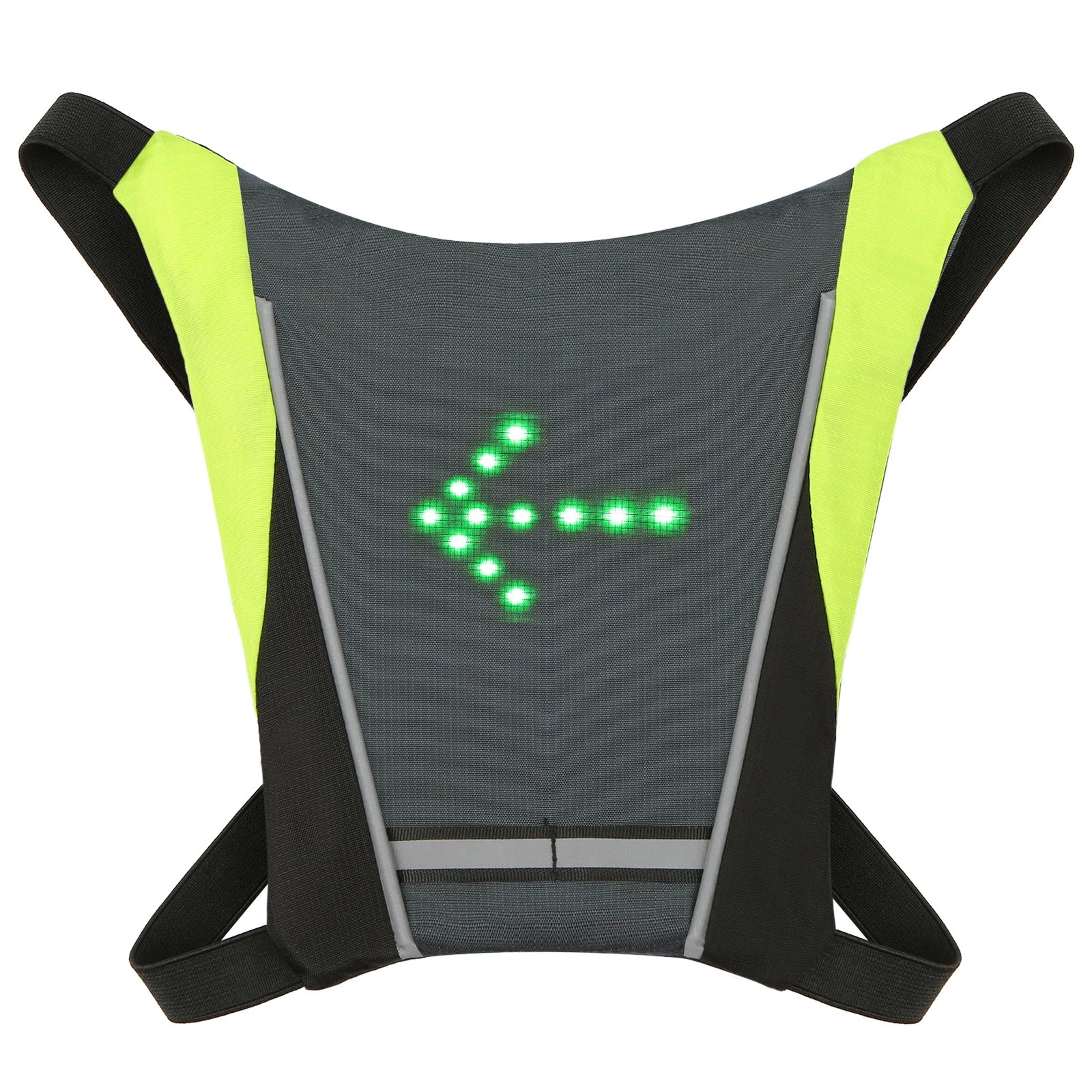 USB Rechargeable Bike Turn Signal Reflective Attachment F4I6