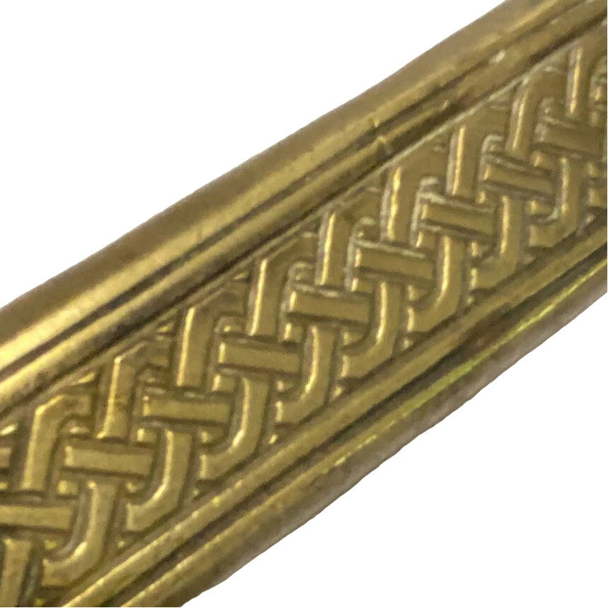 Elegant Gold Bronze Chinese Antique Incense Urn Wand