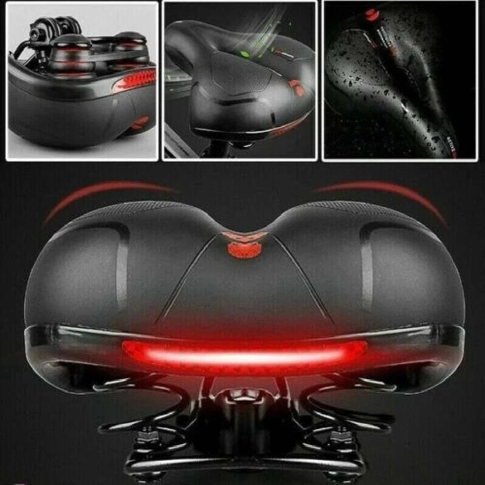 Extra Wide Big Bum Bike Gel Cushion Saddle Seat Pad