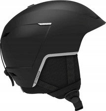 Salomon Pioneer LT Ski Helmet: Black Unisex Adult Medium for Snow Adventures