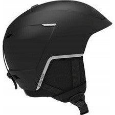 Salomon Pioneer LT Ski Helmet: Black Unisex Adult Medium for Snow Adventures