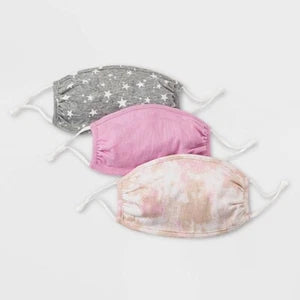 Harper & Elliott Adjustable Kids Face Mask Pack of 3
