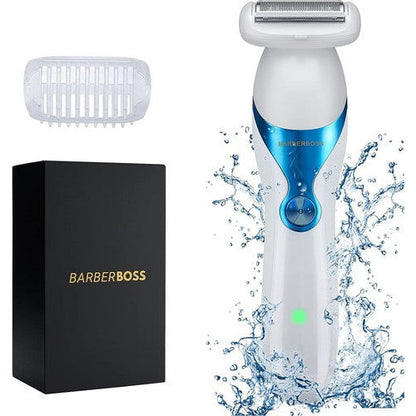 BarberBoss Cordless Women's Electric Shaver for Smooth Body Care
