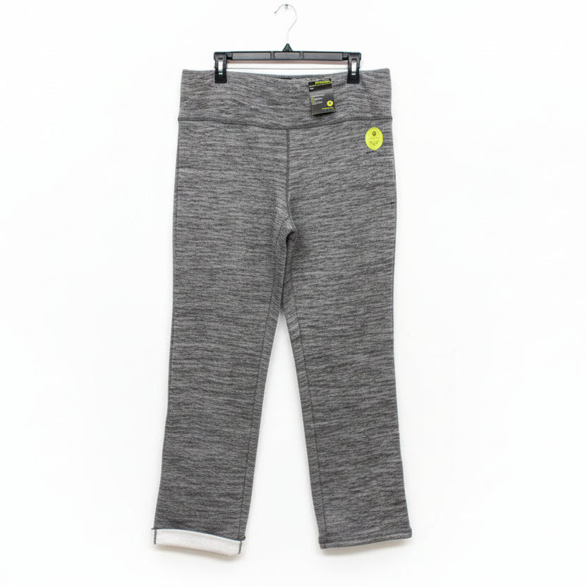 Xersion Women's Fleece-Lined Gray Leggings Petite Size P2XL