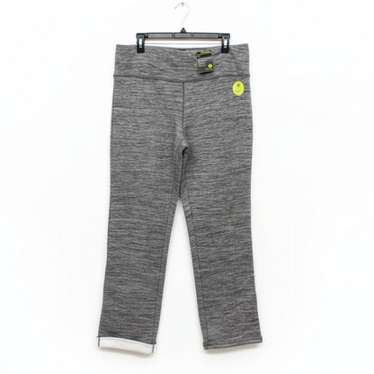 Xersion Women's Fleece-Lined Gray Leggings Petite Size P2XL