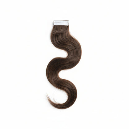 Easyouth Dark Brown Tape-In Human Hair Extensions Premium