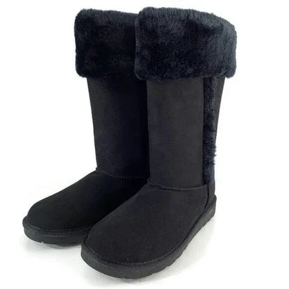 Arizona Women's Susie Faux Fur Black Booties - Gomix Brands Outlet