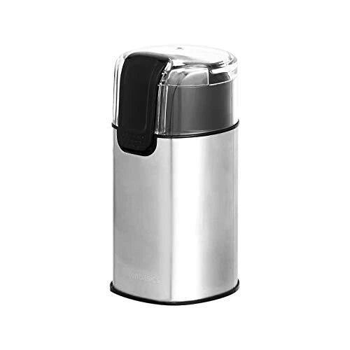 Amazon Basics Stainless Steel Electric Coffee Grinder with Adjustable Settings