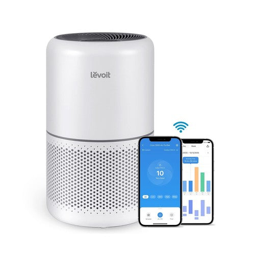 LEVOIT 300S Smart HEPA Air Purifier White Large Room
