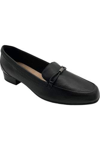 Clarks Collection Leather Slip-On Loafer Juliet Shine Black