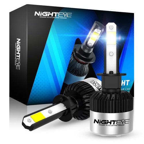 Nighteye 72W 9000LM H1 LED Headlight Conversion Kit