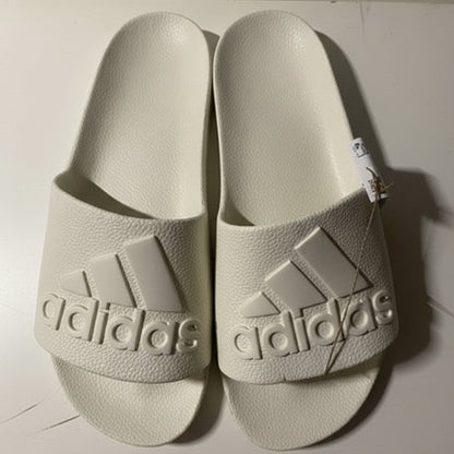 Adidas Adilette Aqua Men's Beige Slip-On Sandals Size 12
