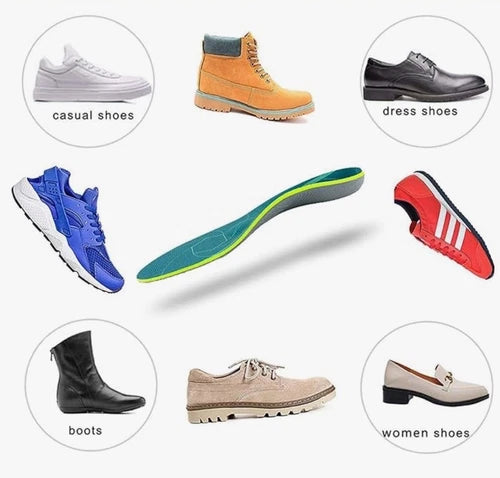 Premium Plantar Fasciitis Arch Support Orthopedic Insoles Size 10