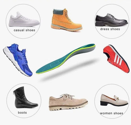 Premium Plantar Fasciitis Arch Support Orthopedic Insoles Size 10