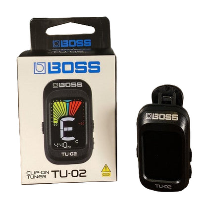 Boss TU-02 Clip-On Chromatic Guitar Bass Tuner