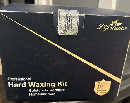 Lifestance L2 Digital Wax Warmer Kit – 4 Packs Hard Wax for Full Body
