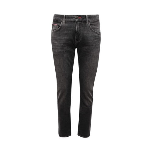 Tommy Hilfiger Men's Black Denim Jeans – Classic Style