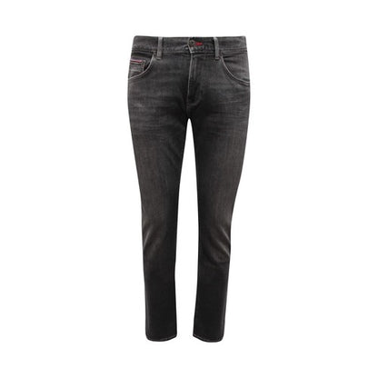 Tommy Hilfiger Men's Black Denim Jeans – Classic Style