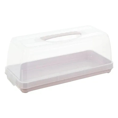 Rose Nordic Marbled Cake Carrying Box – 36×15×15 cm - Gomix Brands Outlet