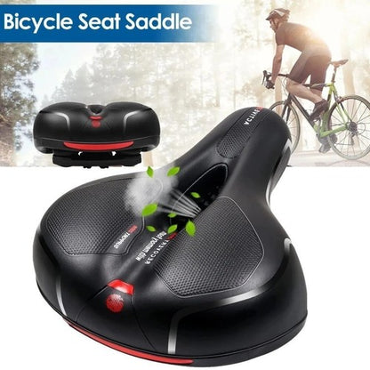 Extra Wide Big Bum Bike Gel Cushion Saddle Seat Pad