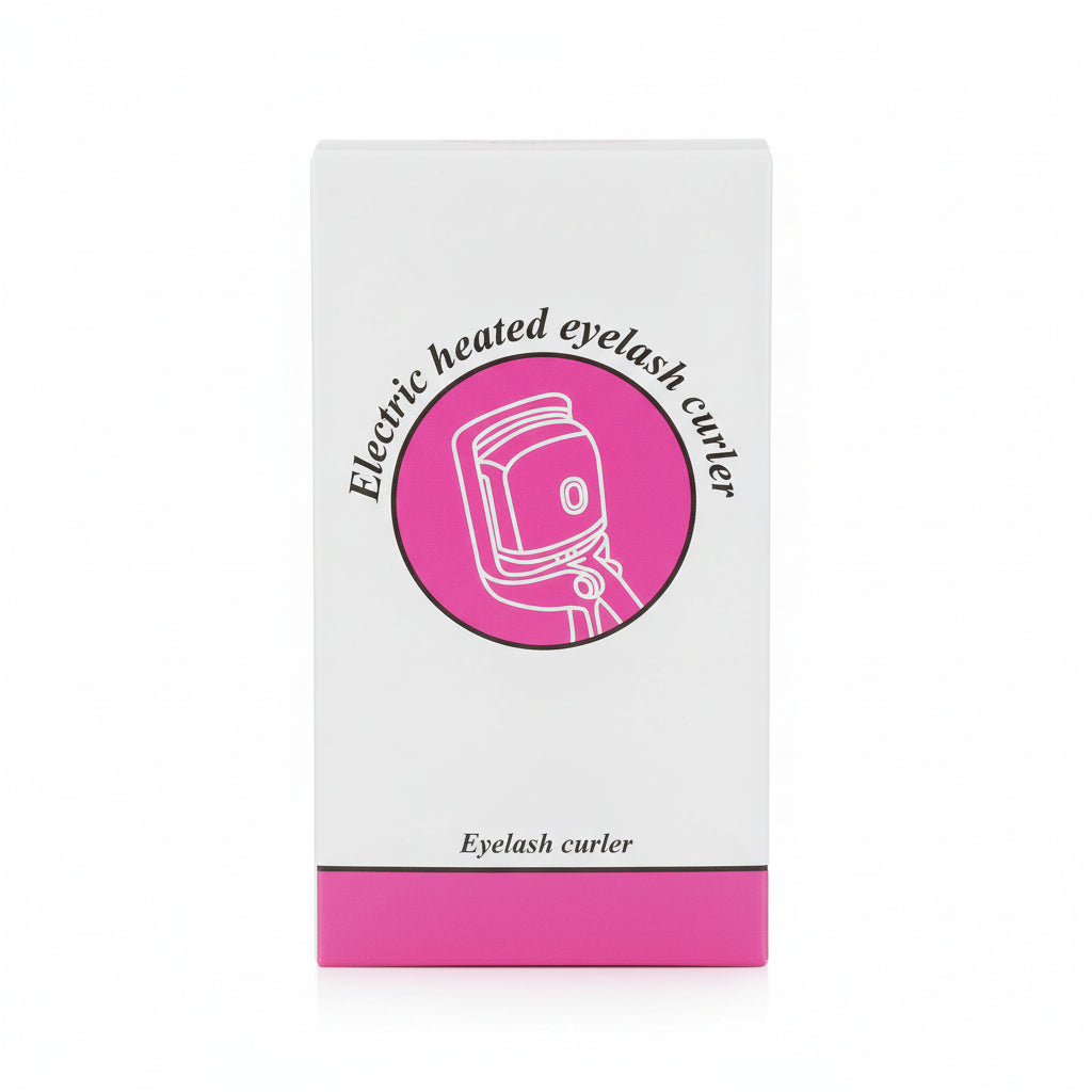 Heated Lashes Rechargeable Electric Eyelash Curler with Dual Heat Modes