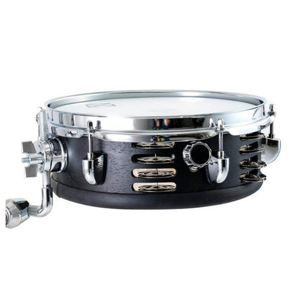 Dixon Little Roomer 3.5x10" Snare Drum w/ Jingles - Black Coal