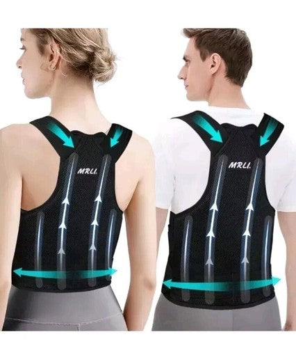 Adjustable Back Support Belt Posture Corrector for Men and Women