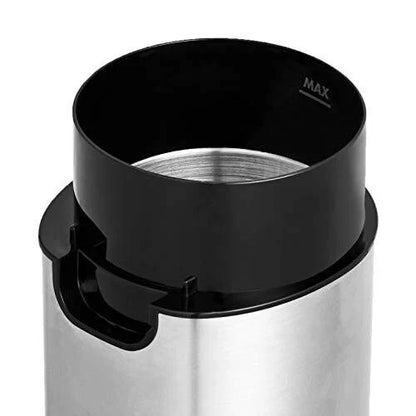 Amazon Basics Stainless Steel Electric Coffee Grinder with Adjustable Settings