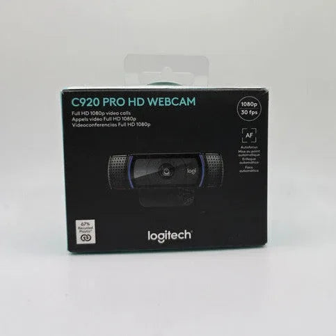 Logitech C920 HD Pro Webcam Full HD 1080p Autofocus - Gomix Brands Outlet