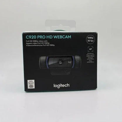 Logitech C920 HD Pro Webcam Full HD 1080p Autofocus - Gomix Brands Outlet