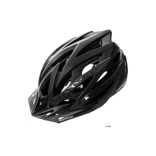 Meteor Marven Large Black Bike Helmet 58-61cm Safety
