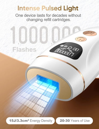 IPL Hair Removal Device with Freezing Function 9 Energy Levels