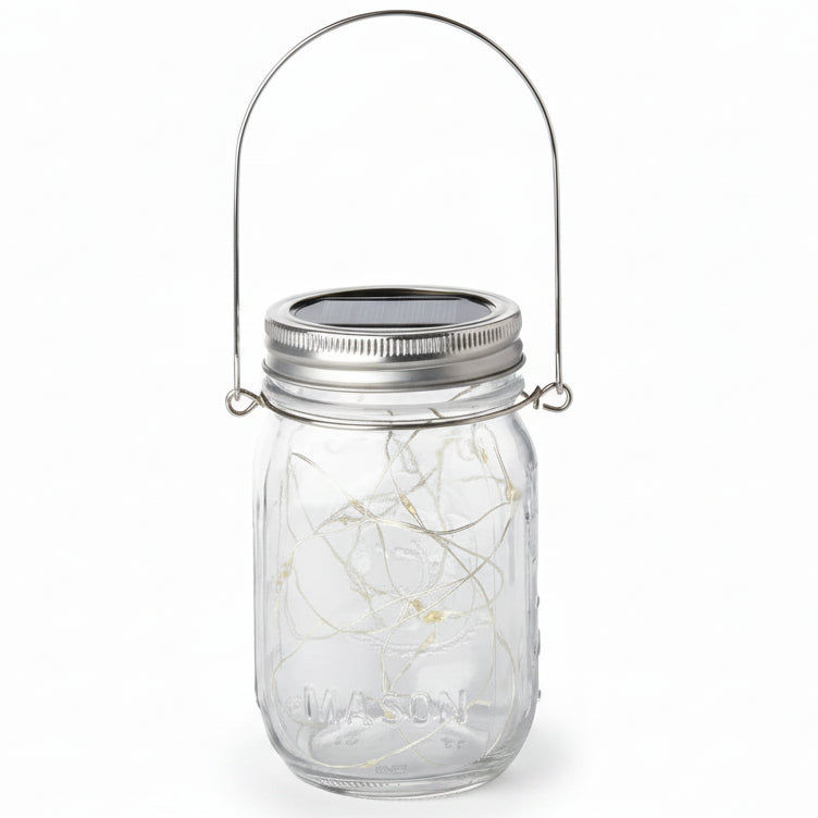 MANSON Jar Solar Fairy Lights Lid Jar
