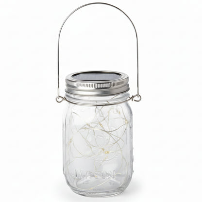 MANSON Jar Solar Fairy Lights Lid Jar