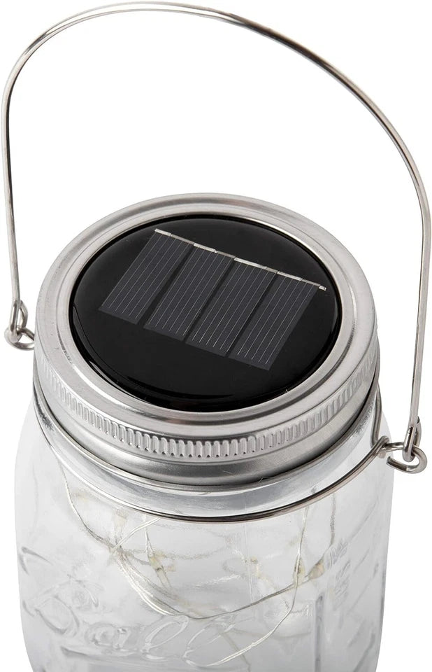 MANSON Jar Solar Fairy Lights Lid Jar
