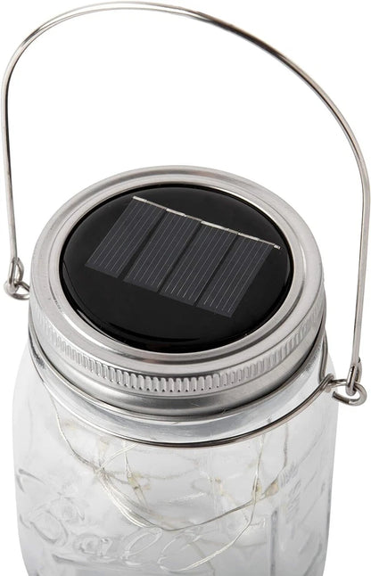 MANSON Jar Solar Fairy Lights Lid Jar