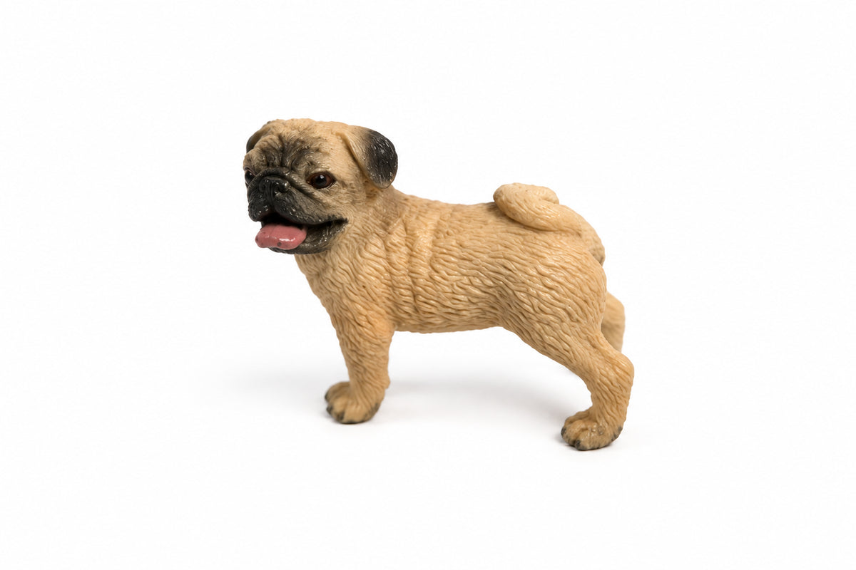 Schleich 16381 Pug Male Dog Figurine