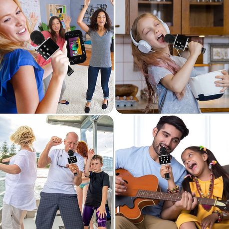 Wiwi Kids Wireless Bluetooth Karaoke Singing Microphone