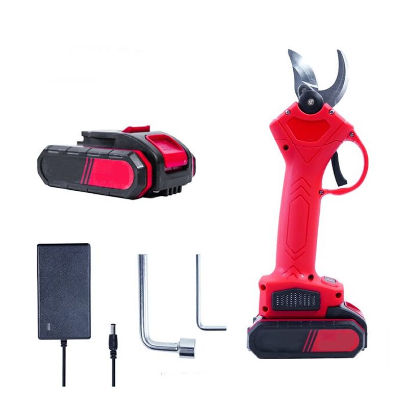 Powerful Cordless Electric Pruning Shears - Rechargeable Lithium Battery Garden Trimmer