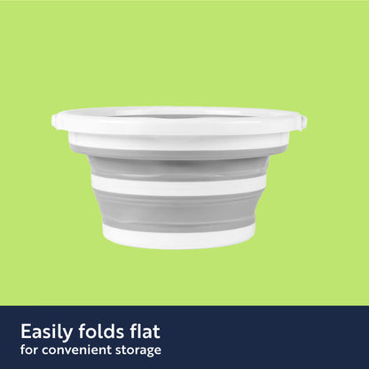 Beldray 10-Liter Collapsible Bucket: Portable, Space-Saving, Foldable for Home & Outdoors